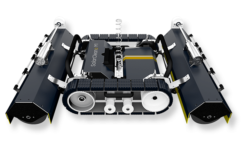 robot cleaning glass roofs and windows